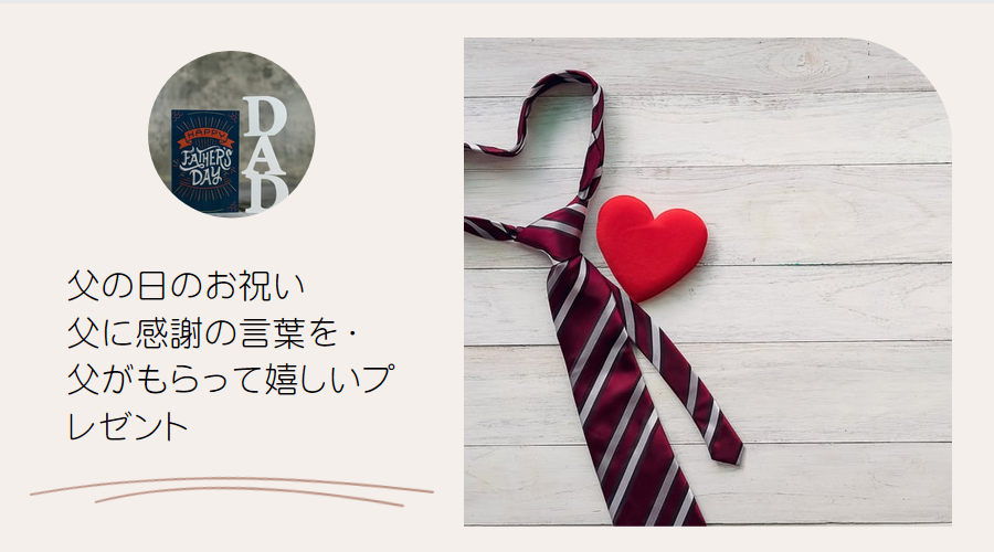 父の日感謝