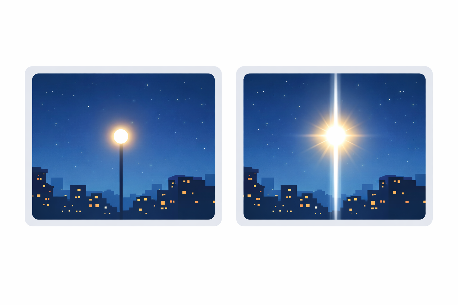 正常な写真とスミアが発生した写真の比較 図解