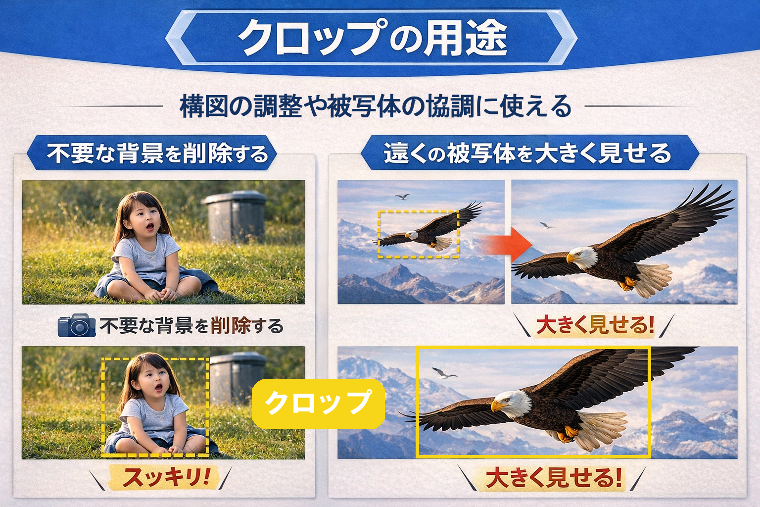 トリミングとの違い